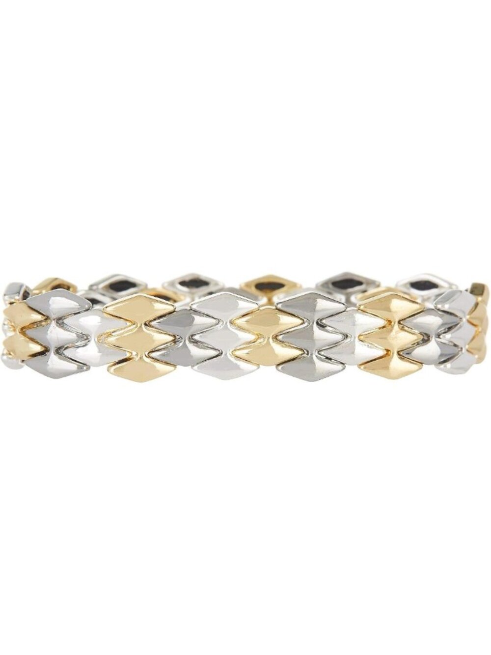 Layered Stretch Bangle Bracelet - Stackable Fashion Jewelry for Everyday & Dress